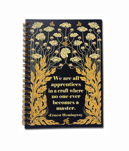 Vintage Journal for Book Lover or Book Worm.  This Notebook would make a good birthday gift for Grammar Nut. Birthday Idea. Proper Grammar. English Language Gift. Perfect gift for a reader or teacher.