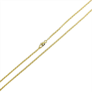 18k Gold Filled 2.5mm Rolo Chain - 1010874-18