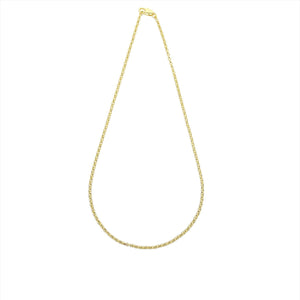 18k Gold Filled 2.5mm Rolo Chain - 1010874-18