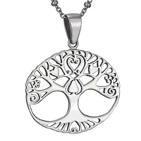 Flourishing Forest Sterling Silver Necklace- Tree of Life Collection