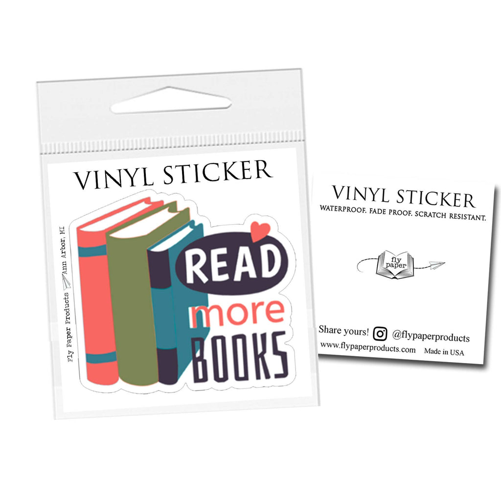 Sticker for Book Lover or Book Worm.  This would make a good birthday gift for Grammar Nut. Birthday Idea. Proper Grammar. English Language Gift for Teacher. Perfect gift for a reader.