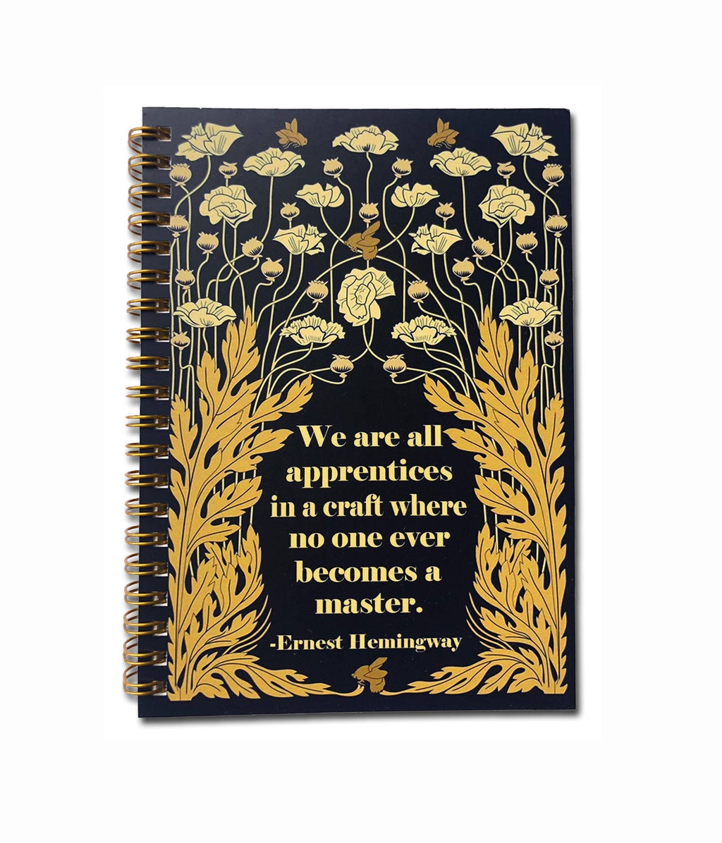 Vintage Journal for Book Lover or Book Worm.  This Notebook would make a good birthday gift for Grammar Nut. Birthday Idea. Proper Grammar. English Language Gift. Perfect gift for a reader or teacher.