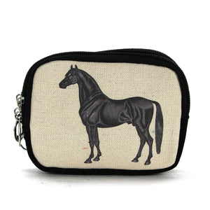 Vintage Print - Stallion in Canvas Material