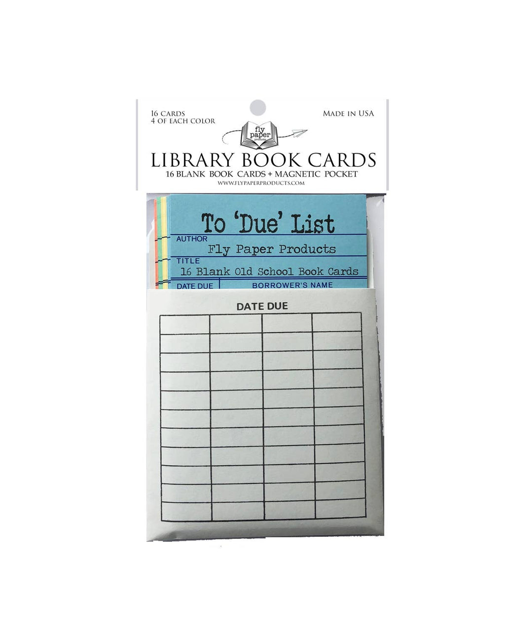 Vintage Library Card for Book Lover or Book Worm.  This Memo Pad would make a good birthday gift for Grammar Nut. 