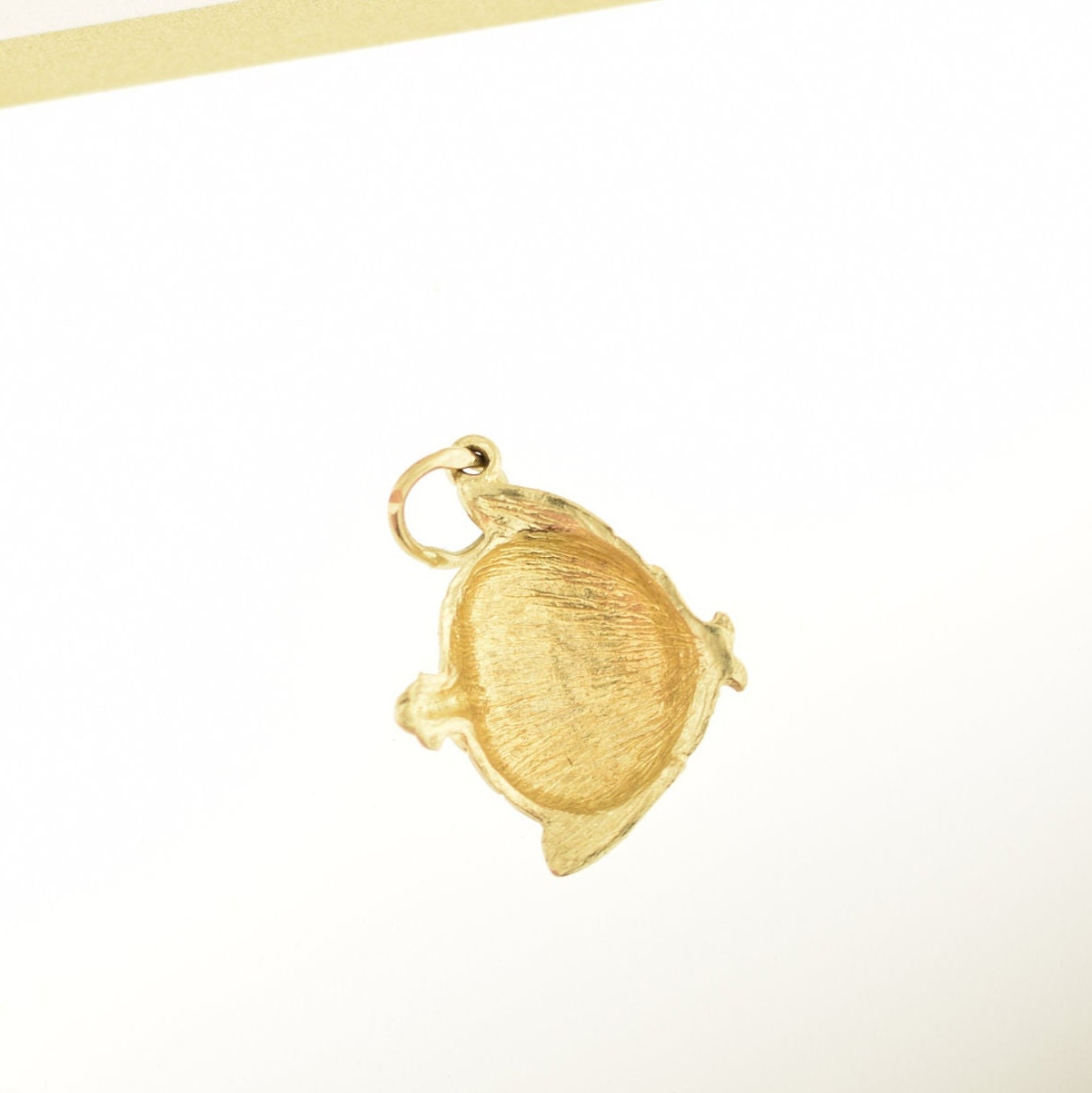 10k Yellow Gold Fish Aquatic Charm