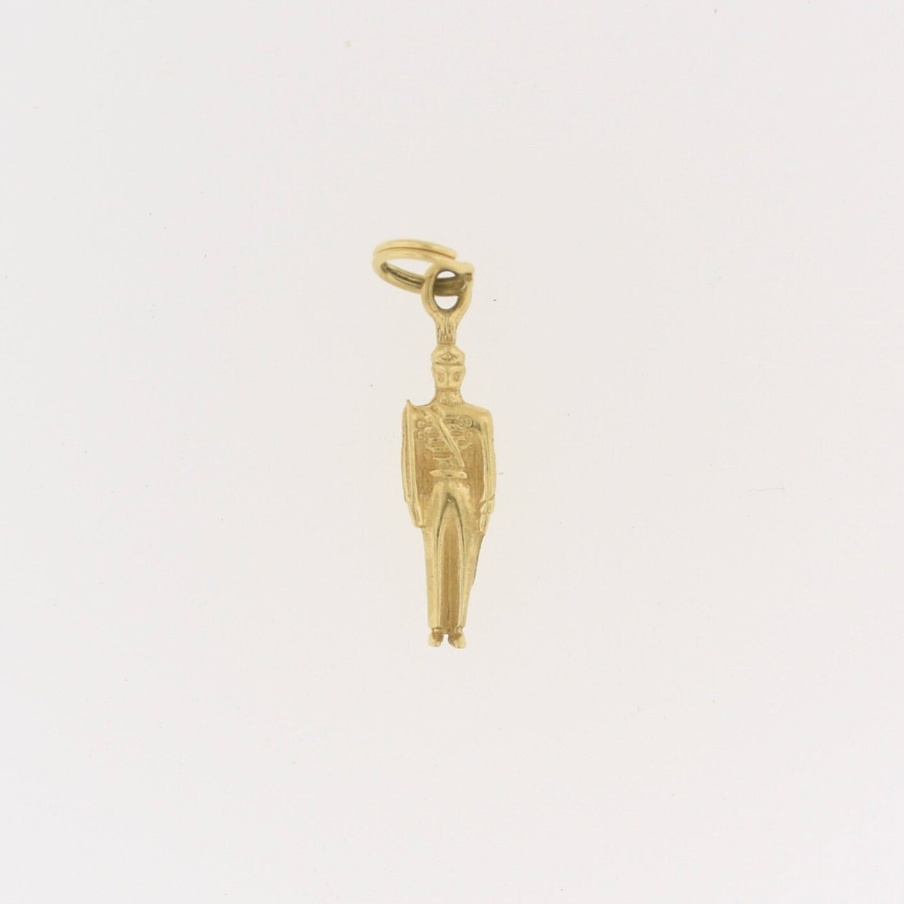 10k Yellow Gold Soldier Charm for Bracelet